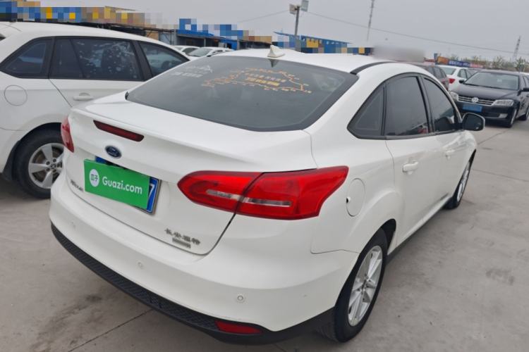 Used Ford Focus 2017 Sedan EcoBoost 125 Automatic Supreme Style SmartDrive Edition Rear Right 45 Deg