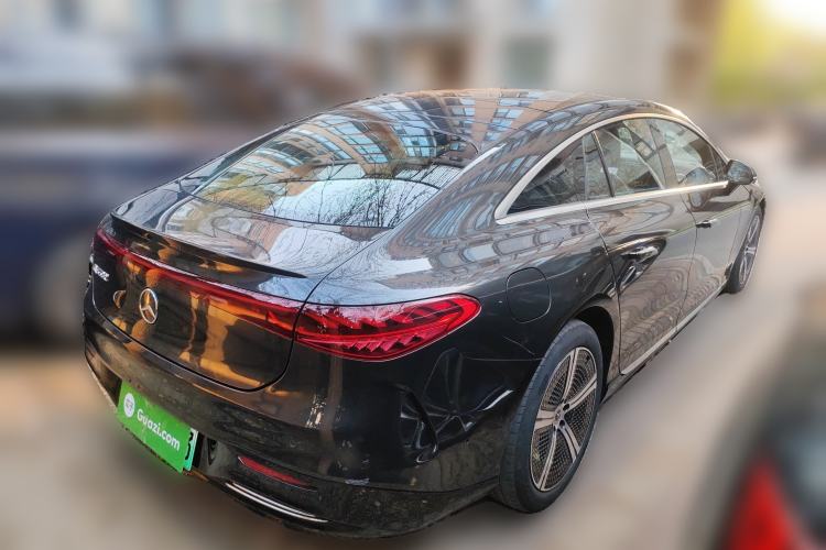 Used Mercedes-Benz EQS 2022 Updated Version 450+ Luxury Edition Rear Right 45 Deg