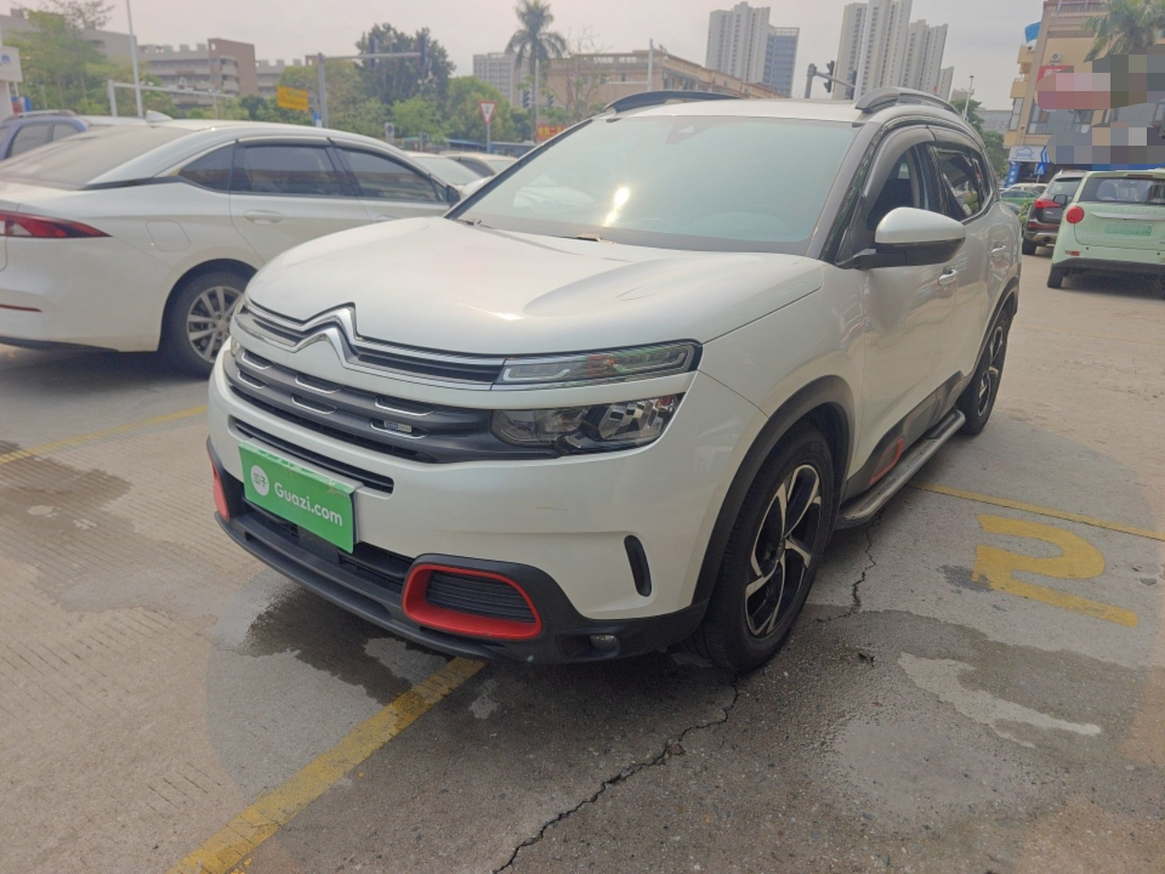 Parte inferior delantera