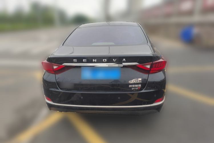 Used BAIC Beijing U7 2019 1.5T CVT Elite Version China VI Rear