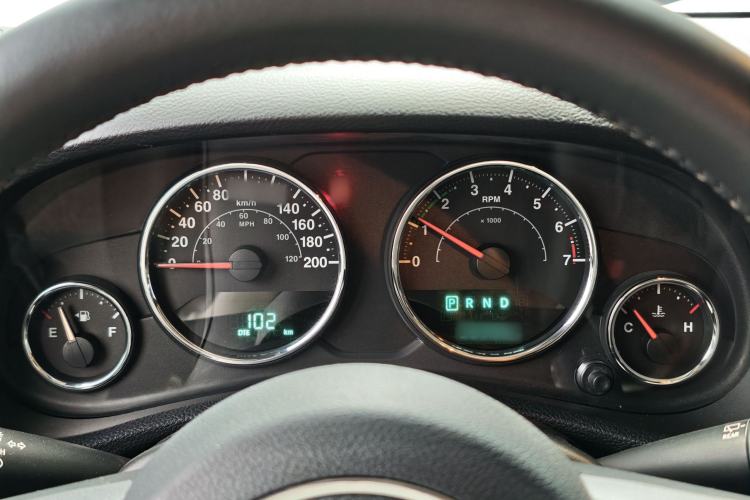 Used Jeep Wrangler 2013 3.6L Rubicon two-door version
