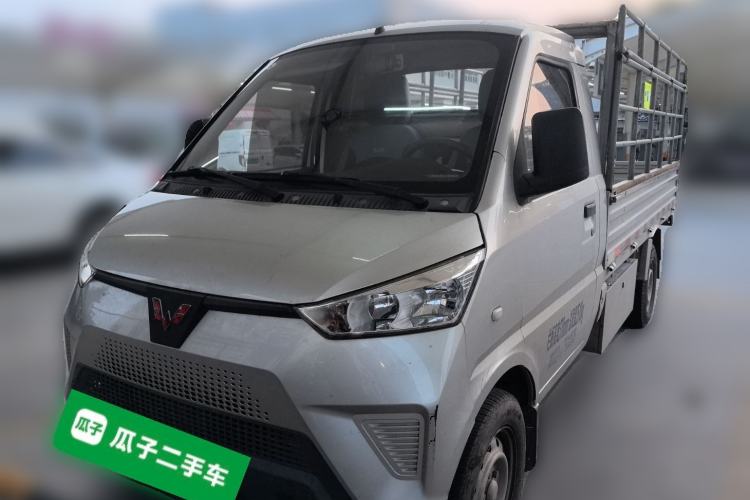 Used Wuling Electric Truck 2021 Cargo Truck Lifan 41.6kWh Inovance 2nd-Generation Electric Control System