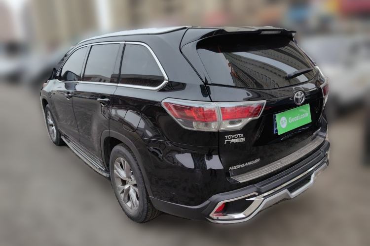 Used Toyota Highlander 2015 2.0T Four-Wheel Drive Elite Edition 7-Seater Rear Left 45 Deg