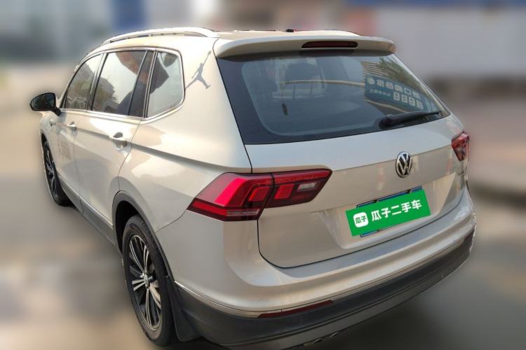 Used Volkswagen Tiguan L 2019 330TSI Automatic Two-Wheel Drive Panoramic Comfort Edition China V Standard Rear Left 45 Deg