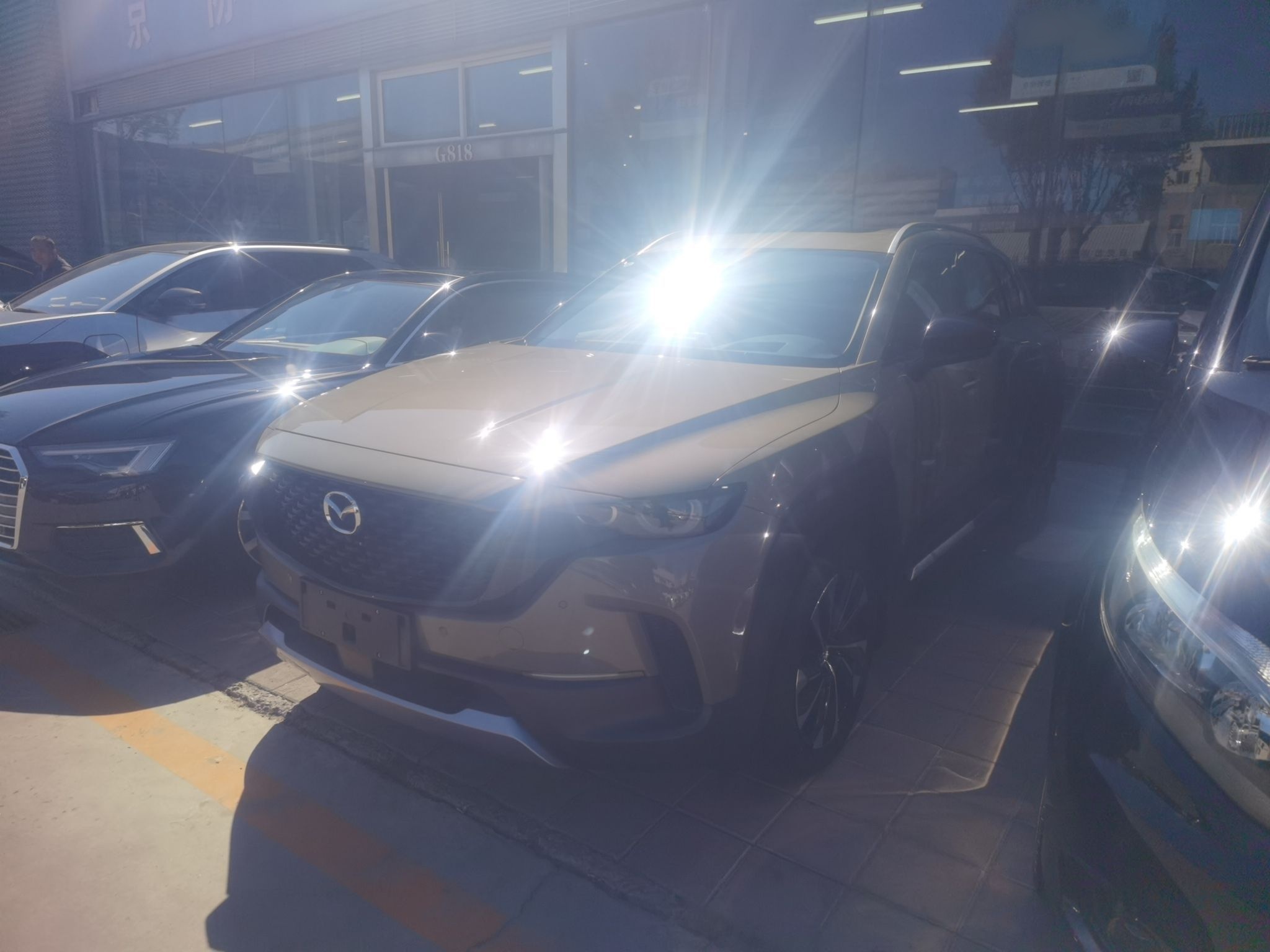 تحت مقدمة السيارة