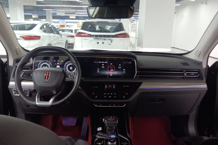 Used Hongqi HS5 2022 Facelifted Version 2.0T Smart Connect Flagship All-Wheel-Drive Edition Center Console