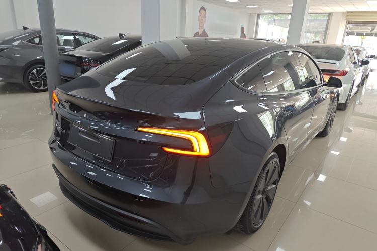 Used Tesla Model 3 2023 Rear-Wheel-Drive Version Rear Right 45 Deg