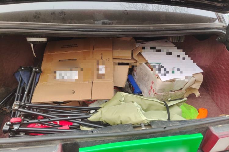 Used Volkswagen Santana Classic 2007 1.8L Jingchang Model Trunk