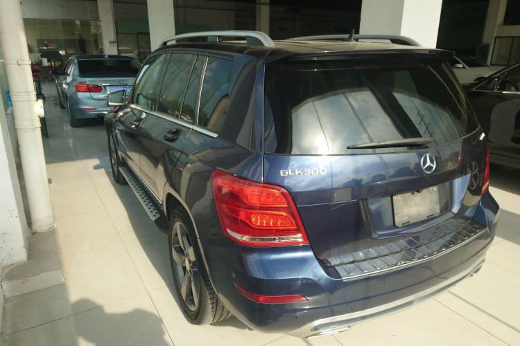 Used Mercedes-Benz GLK-Class 2013 GLK 300 4MATIC Dynamic Sunroof Model Rear Left 45 Deg