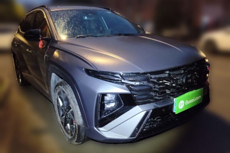 Used Hyundai Tucson 2025 Tucson L 1.5T Elite Edition N-Line Front Right 45 Deg