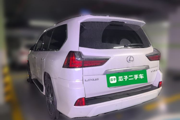 Used Lexus LX 2017 570 Prestige Luxury Edition Rear Left 45 Deg