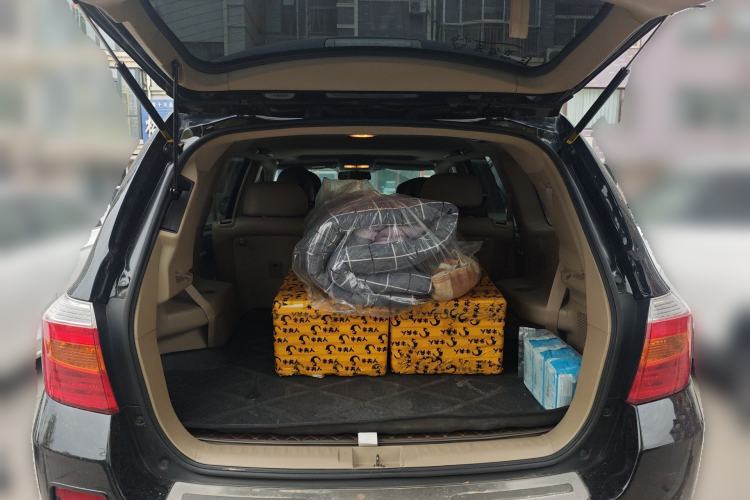 Used Toyota Highlander 2009 2.7L Two-Wheel Drive 7-Seater Supreme Edition Trunk