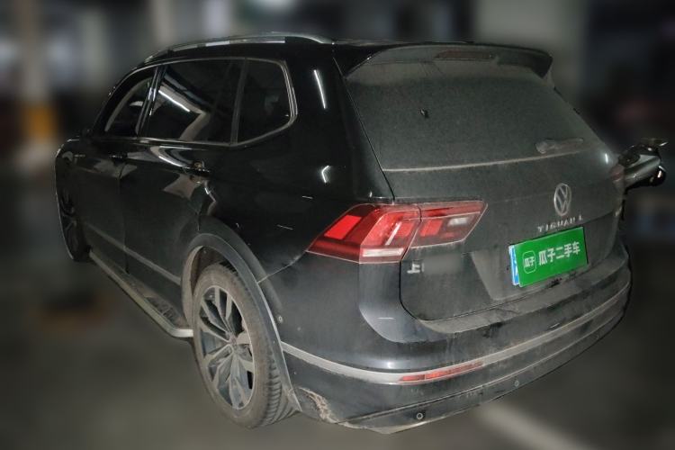 Used Volkswagen Tiguan L 2021 330TSI Automatic Two-Wheel Drive R-Line Enhanced Edition Rear Left 45 Deg