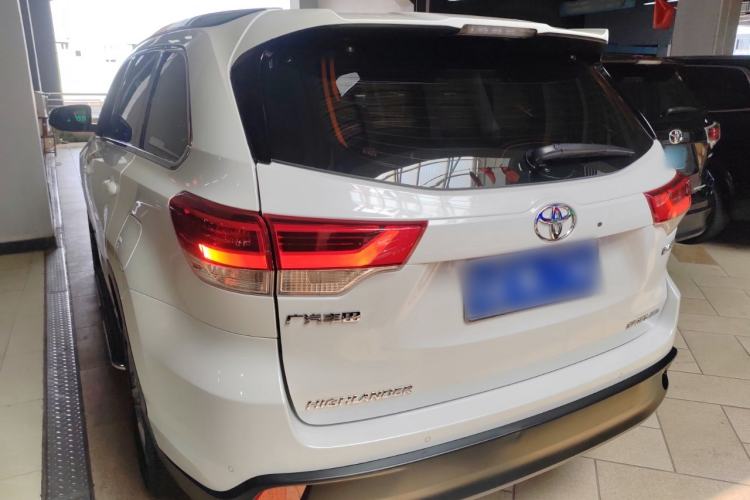 Used Toyota Highlander 2018 2.0T Four-Wheel Drive Prestige Version 7 Seats China VI Standard Rear Left 45 Deg
