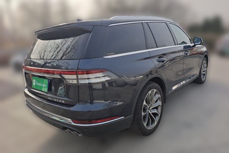 Used Lincoln Aviator 2020 3.0T V6 All-Wheel Drive Executive Version Rear Right 45 Deg