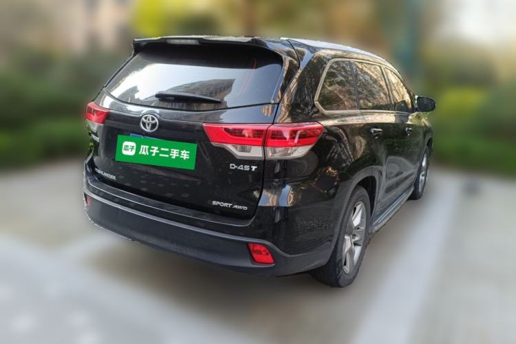 Used Toyota Highlander 2018 2.0T Four-Wheel Drive Luxury Version 7 Seats China VI Standard