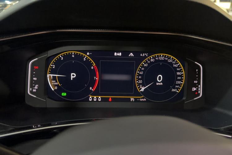 Used Volkswagen Tayron X 2020 330TSI Two-Wheel Drive Luxury Smart Connectivity Version Instrument Cluster