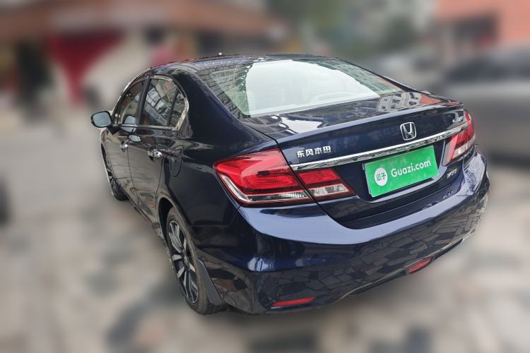 Used Honda Civic 2014 1.8L automatic luxury edition Rear Left 45 Deg