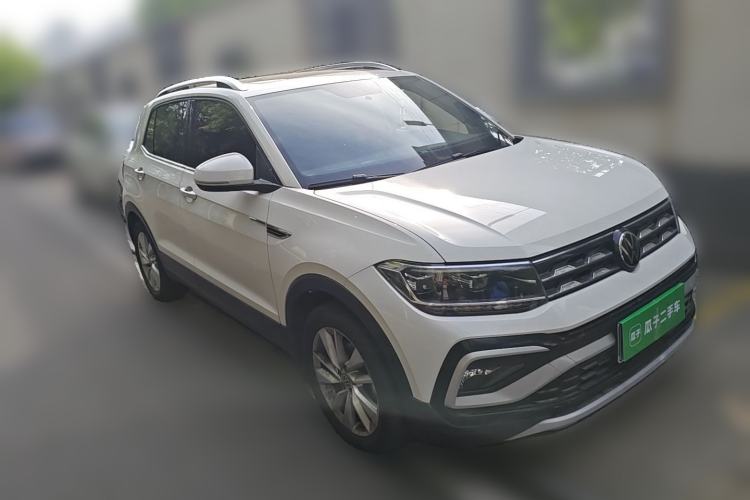 Used Volkswagen T-Cross 2021 280TSI DSG Comfort Edition Front Right 45 Deg