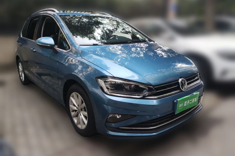 Used Volkswagen Golf Sportsvan 2019 280TSI Automatic Trendy Model China VI Standard Front Right 45 Deg