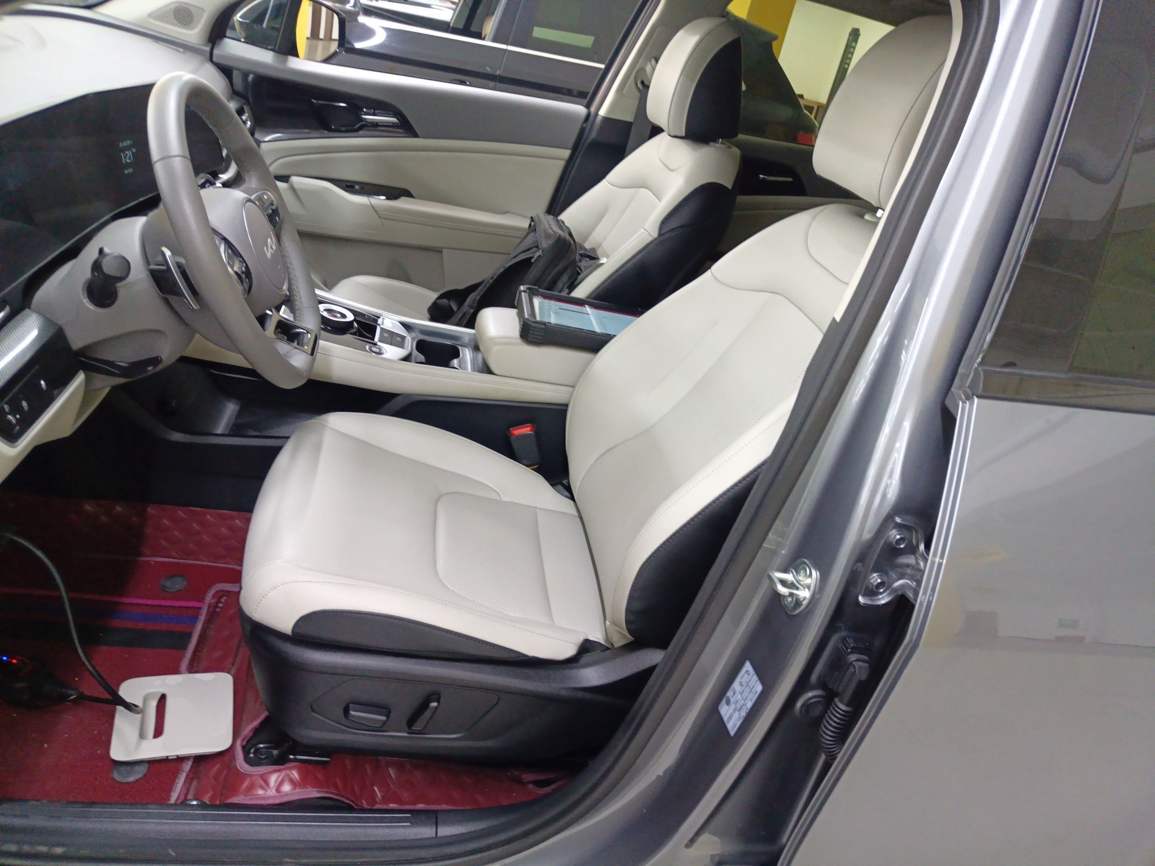 Avant de la voiture