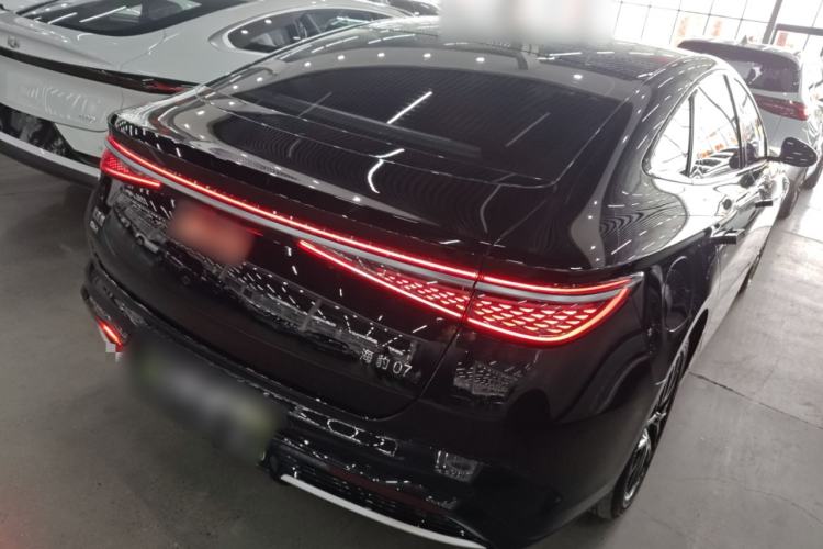 Used BYD Seal 07 DM-i 2025 DM-i 1.5L 125km Elite Model Rear Right 45 Deg