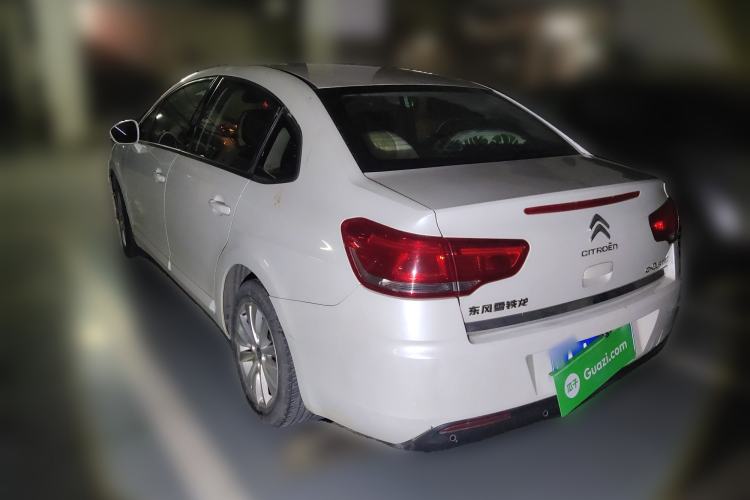 Used Citroen C-Quatre 2013 1.6L Manual Prestige CNG Model Rear Left 45 Deg