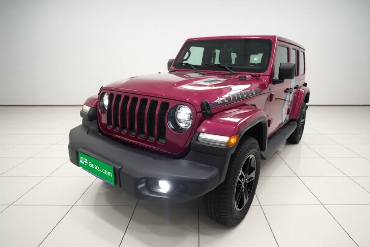 Used Jeep Wrangler 2022 2.0T High Altitude Bahamas Sand Pink Special Edition Guazi used car, China used car export, Used car for sale, Used cars, Cheapest cars for sale