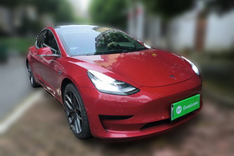 Used Tesla Model 3 2020 Standard Range Rear-Wheel Drive Upgraded Version Front Right 45 Deg