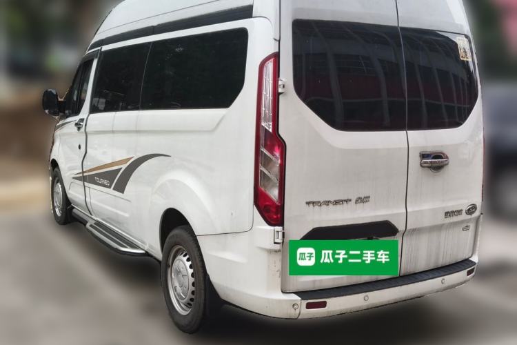 Used Ford Transit 2019 2.0T Gasoline Automatic Multi-Function Commercial Vehicle Mid-Roof 6-Seater China VI Standard Rear Left 45 Deg