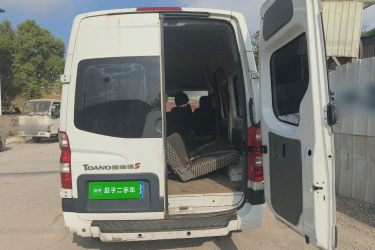 Used Foton Toano 2017 2.8T Restyled S Commercial Version Short Wheelbase ISF2.8s5129T Trunk