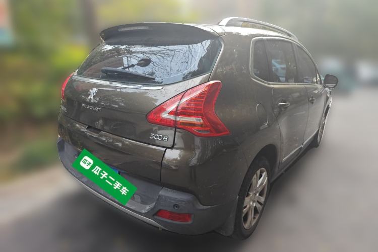 Used Peugeot 3008 2013 2.0L Automatic Trend Edition Rear Right 45 Deg