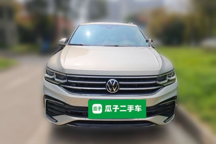 Used Volkswagen Tiguan L 2023 330TSI Automatic Two-Wheel Drive R-Line Flagship Edition Front