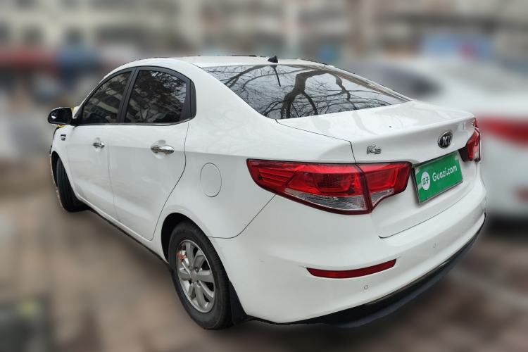 Used Kia K2 2015 Sedan 1.4L MT GLS Rear Left 45 Deg
