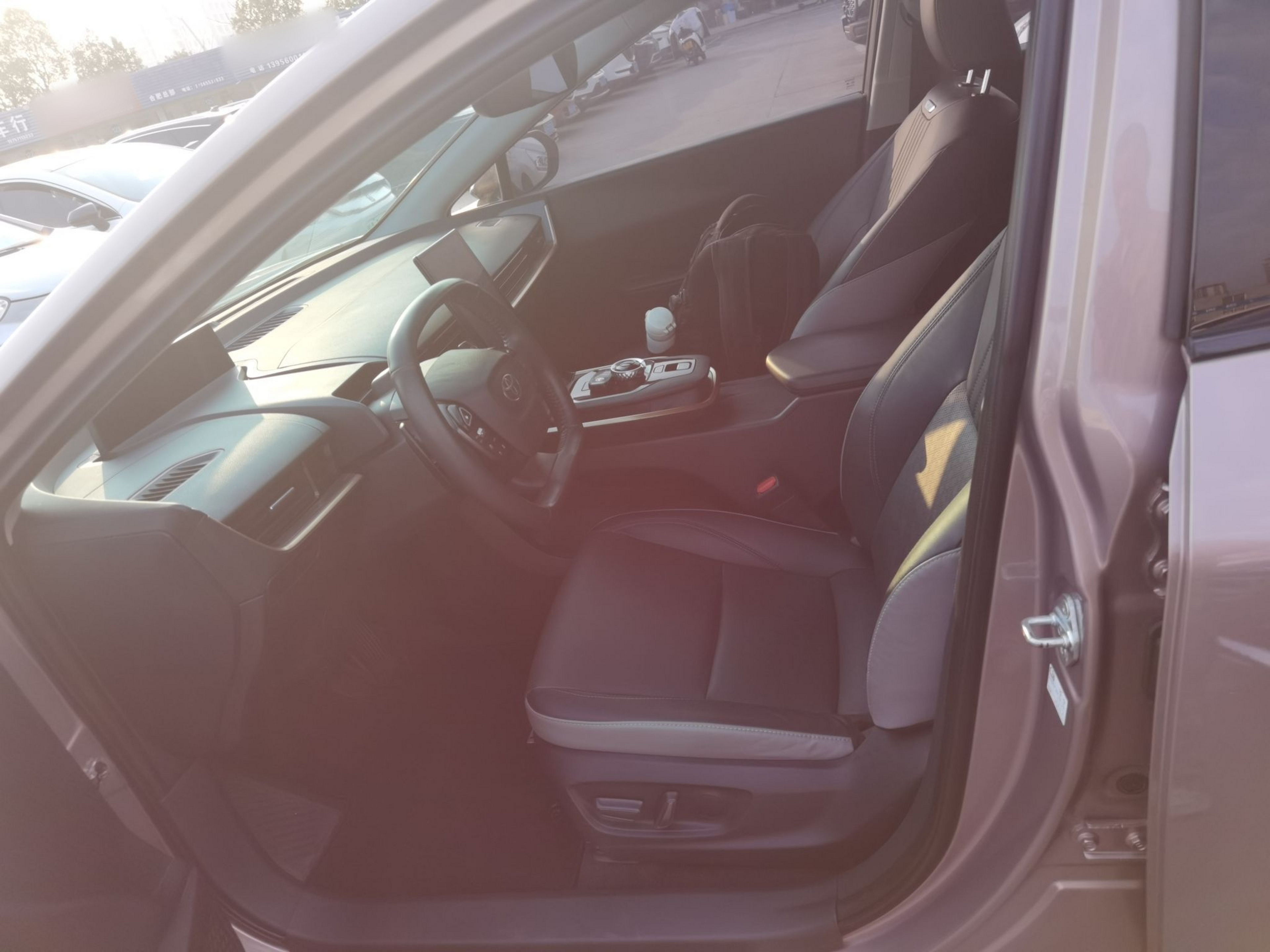 Avant de la voiture