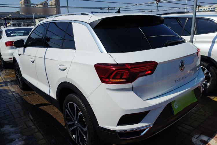 Used Volkswagen T-ROC 2020 280TSI DSG Two-Wheel Drive Comfort Version Rear Left 45 Deg