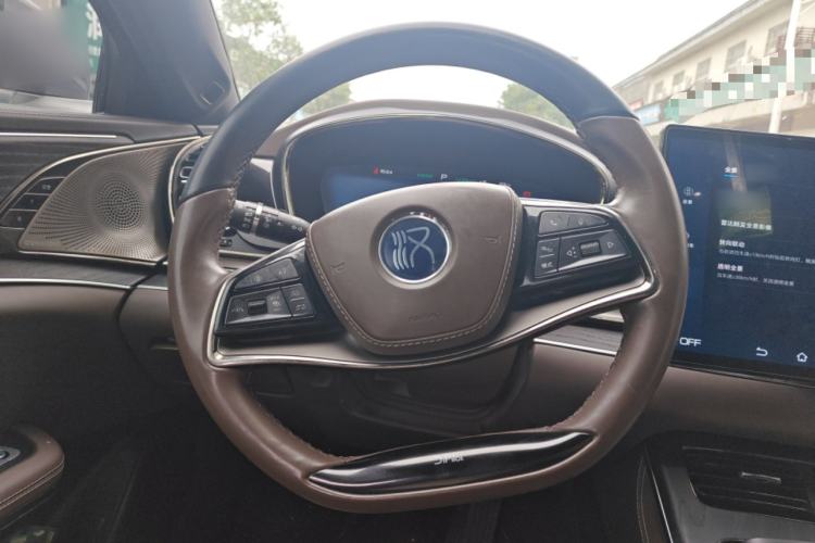 Used BYD Han 2022 EV Genesis Edition 715 km Front-Wheel-Drive Flagship Model Steering Wheel
