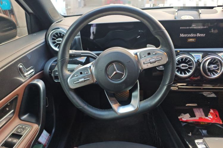 Used Mercedes-Benz A-Class 2020 A 200 L Sport Sedan Steering Wheel