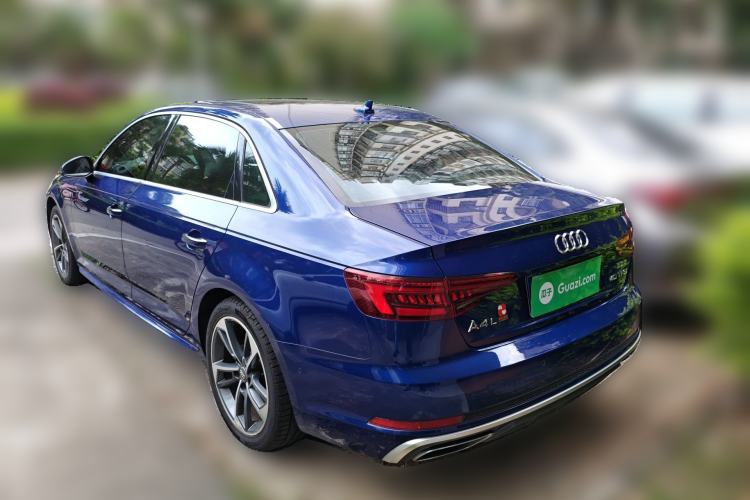 Used Audi A4L 2019 40 TFSI Fashion Edition China VI Emission Standard Rear Left 45 Deg
