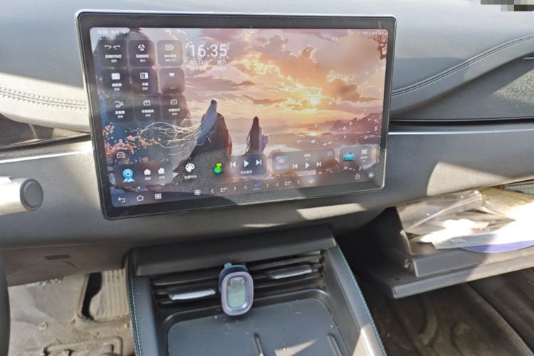 Used BYD Seal 06 New Energy 2024 DM-i 120KM Prestige Model Audio And AC Panel