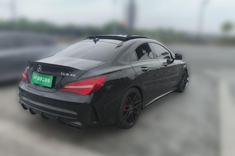 Used Mercedes-Benz CLA AMG 2017 Facelift AMG CLA 45 4MATIC Rear Right 45 Deg