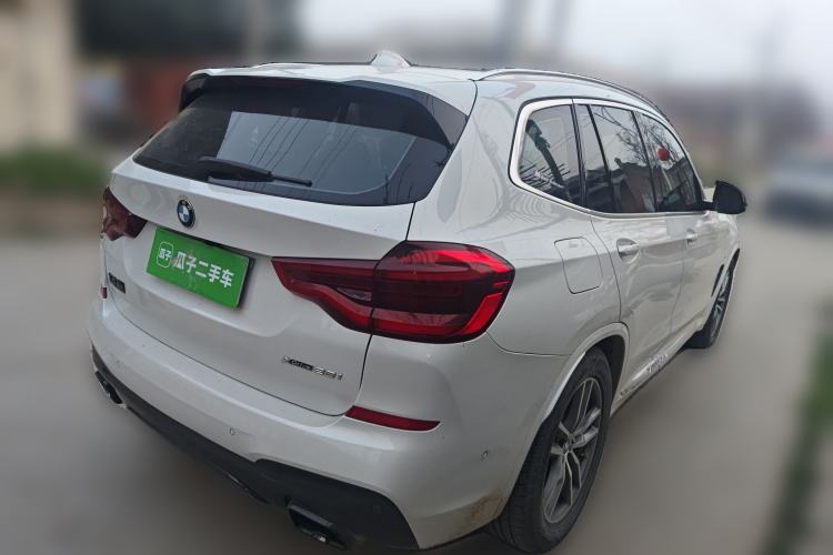 Used BMW X3 2020 xDrive28i M Sport Package Rear Right 45 Deg