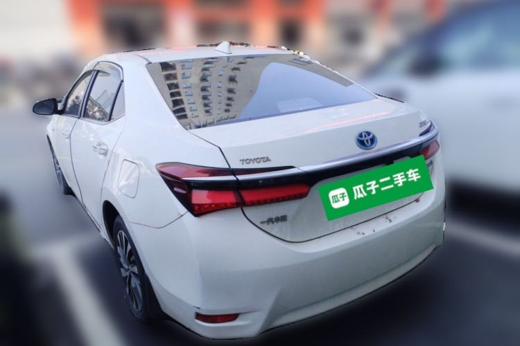 Used Toyota Corolla 2017 Revised Dual-Engine 1.8L E-CVT Leading Edition Rear Left 45 Deg
