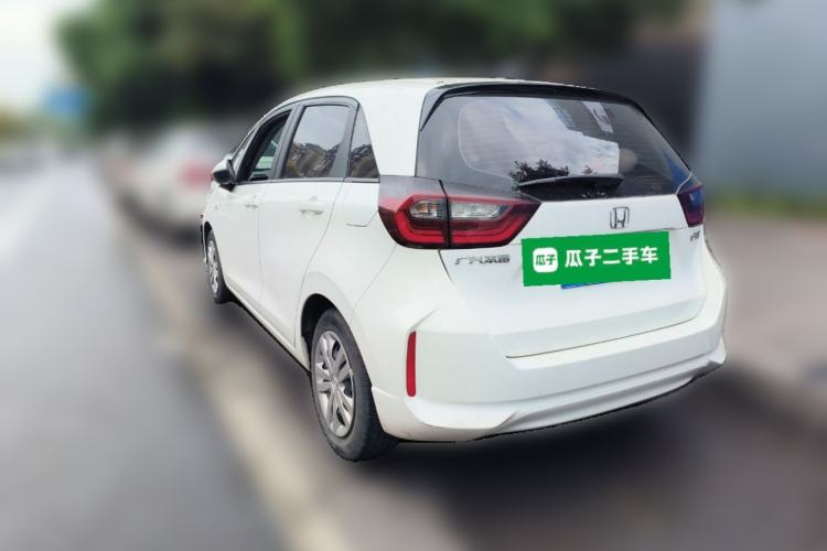 Used Honda Fit 2021 1.5L CVT Trend Edition Rear Left 45 Deg