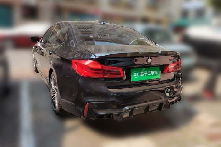 Used BMW 5 Series 2018 Restyled 530Li Luxury Edition M Sport Package Rear Left 45 Deg