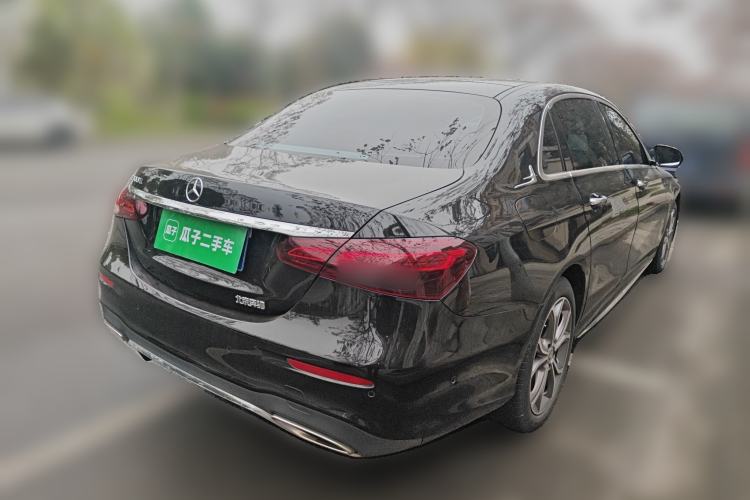 Used Mercedes-Benz E-Class 2022 E 300 L Sporty and Stylish Model Rear Right 45 Deg