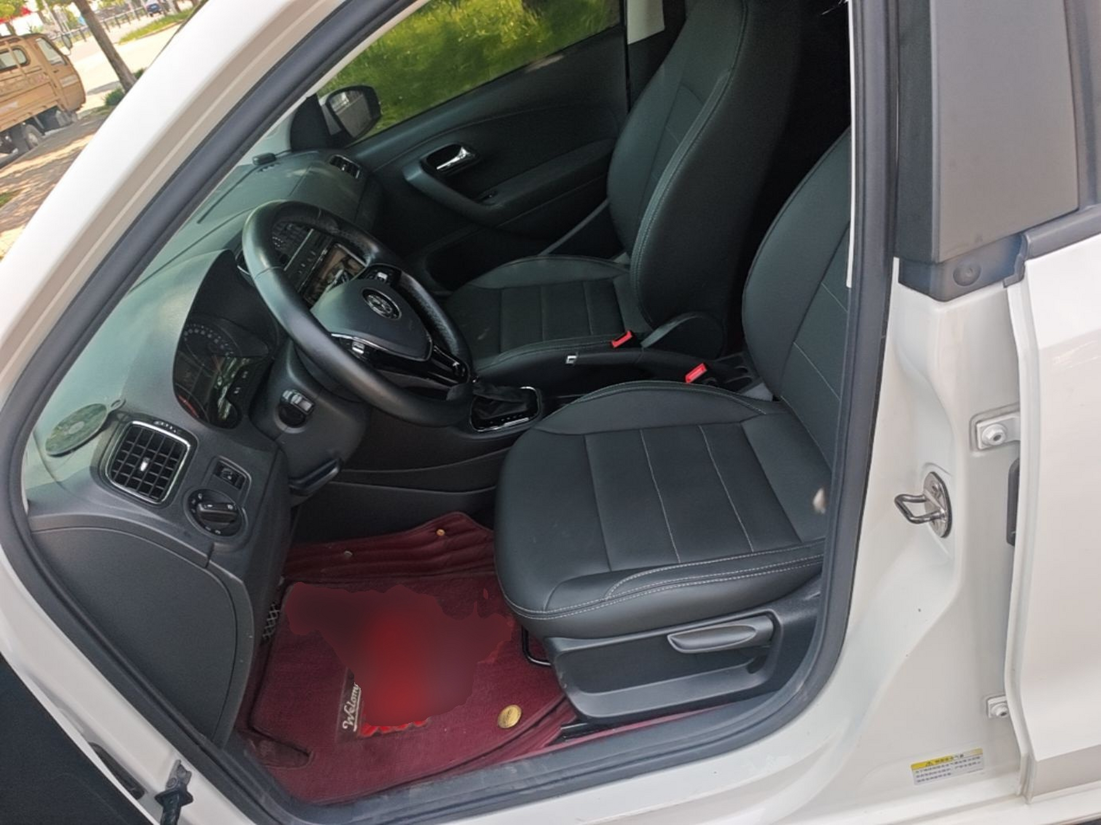 Avant de la voiture