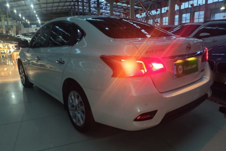 Used Nissan Sylphy 2019 1.6XV CVT Smart Connect Luxury Edition China VI Standard Rear Left 45 Deg