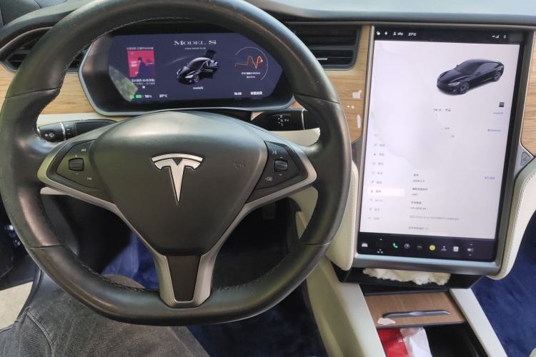 Used Tesla Model S 2020 Long-Range Upgrade Version Center Console