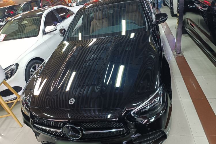 Used Mercedes-Benz E-Class New Energy 2022 Restyled E 350 e L Plug-in Hybrid Sports Sedan Front